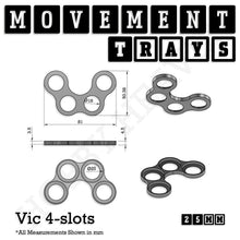 Load image into Gallery viewer, 25mm Movement Trays for Tabletop Games | Waargaming | Full Range - ModelBricks
