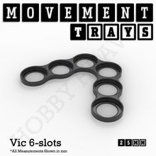 Load image into Gallery viewer, 25mm Movement Trays for Tabletop Games | Waargaming | Full Range - ModelBricks