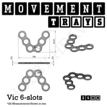 Load image into Gallery viewer, 25mm Movement Trays for Tabletop Games | Waargaming | Full Range - ModelBricks