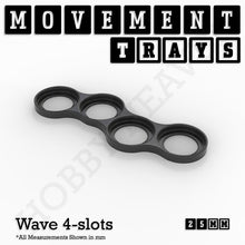 Load image into Gallery viewer, 25mm Movement Trays for Tabletop Games | Waargaming | Full Range - ModelBricks