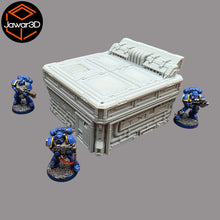 Load image into Gallery viewer, Production Building #1- 28mm Wargaming Scatter Terrain Scenery Tabletop Miniature - ModelBricks