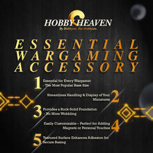 Load image into Gallery viewer, 28mm Round Plain Plastic Bases for Wargaming Miniatures | Hobby Heaven - ModelBricks