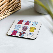 Load image into Gallery viewer, Burnley Retro Shirts Memorabilia Football Coaster - ModelBricks