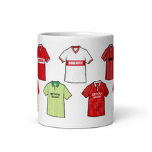 Load image into Gallery viewer, Bristol City Retro Shirts Ceramic Football Mug - ModelBricks