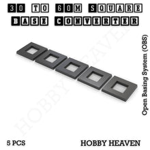 Load image into Gallery viewer, Square to Square Bases Size Converters 3d Print Full Range - ModelBricks
