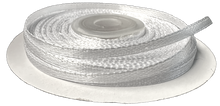 Load image into Gallery viewer, 100 Rectangle Scalloped Gift Tags with White Satin Ribbon - 21 Colours Christmas - ModelBricks