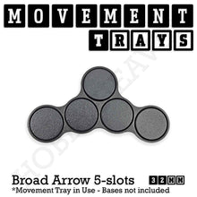 Load image into Gallery viewer, 32mm Movement Trays for Tabletop Games | Compatible with Popular Miniatures | Full Range - ModelBricks