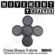 Load image into Gallery viewer, 32mm Movement Trays for Tabletop Games | Compatible with Popular Miniatures | Full Range - ModelBricks