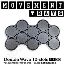 Load image into Gallery viewer, 32mm Movement Trays for Tabletop Games | Compatible with Popular Miniatures | Full Range - ModelBricks
