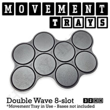 Load image into Gallery viewer, 32mm Movement Trays for Tabletop Games | Compatible with Popular Miniatures | Full Range - ModelBricks