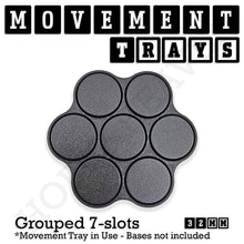 Load image into Gallery viewer, 32mm Movement Trays for Tabletop Games | Compatible with Popular Miniatures | Full Range - ModelBricks