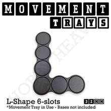 Load image into Gallery viewer, 32mm Movement Trays for Tabletop Games | Compatible with Popular Miniatures | Full Range - ModelBricks