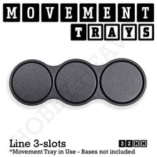 Load image into Gallery viewer, 32mm Movement Trays for Tabletop Games | Compatible with Popular Miniatures | Full Range - ModelBricks