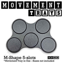 Load image into Gallery viewer, 32mm Movement Trays for Tabletop Games | Compatible with Popular Miniatures | Full Range - ModelBricks
