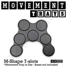 Load image into Gallery viewer, 32mm Movement Trays for Tabletop Games | Compatible with Popular Miniatures | Full Range - ModelBricks
