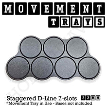 Load image into Gallery viewer, 32mm Movement Trays for Tabletop Games | Compatible with Popular Miniatures | Full Range - ModelBricks