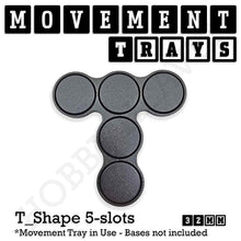 Load image into Gallery viewer, 32mm Movement Trays for Tabletop Games | Compatible with Popular Miniatures | Full Range - ModelBricks