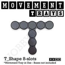 Load image into Gallery viewer, 32mm Movement Trays for Tabletop Games | Compatible with Popular Miniatures | Full Range - ModelBricks