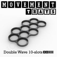 Load image into Gallery viewer, 32mm Movement Trays for Tabletop Games | Compatible with Popular Miniatures | Full Range - ModelBricks
