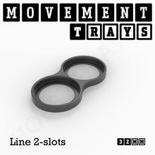 Load image into Gallery viewer, 32mm Movement Trays for Tabletop Games | Compatible with Popular Miniatures | Full Range - ModelBricks