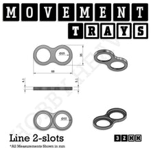Load image into Gallery viewer, 32mm Movement Trays for Tabletop Games | Compatible with Popular Miniatures | Full Range - ModelBricks