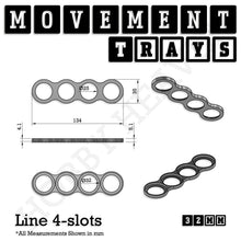 Load image into Gallery viewer, 32mm Movement Trays for Tabletop Games | Compatible with Popular Miniatures | Full Range - ModelBricks