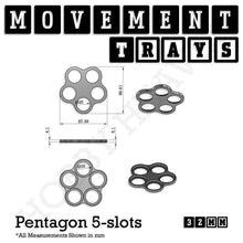 Load image into Gallery viewer, 32mm Movement Trays for Tabletop Games | Compatible with Popular Miniatures | Full Range - ModelBricks