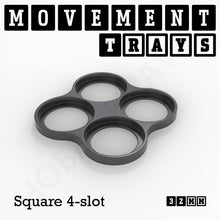 Load image into Gallery viewer, 32mm Movement Trays for Tabletop Games | Compatible with Popular Miniatures | Full Range - ModelBricks