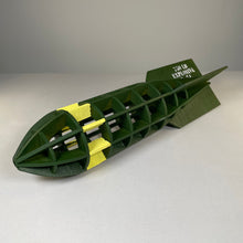 Load image into Gallery viewer, Prop WW2 Bomb - Flatpack Model Kit by Curious Rabbit ® - ModelBricks