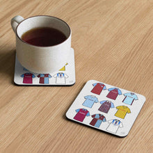 Load image into Gallery viewer, Burnley Retro Shirts Memorabilia Football Coaster - ModelBricks
