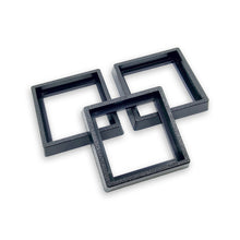 Load image into Gallery viewer, 25–30mm Square Base Adapters | Injection Moulded | No Rebasing Required | Fits Popular Fantasy Miniatures - ModelBricks