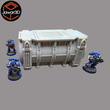 Load image into Gallery viewer, Gothic Container #1 - 28mm Wargaming Scatter Terrain Scenery Tabletop Miniature - ModelBricks