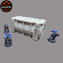 Load image into Gallery viewer, Gothic Container #1 - 28mm Wargaming Scatter Terrain Scenery Tabletop Miniature - ModelBricks