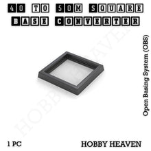 Load image into Gallery viewer, Square to Square Bases Size Converters 3d Print Full Range - ModelBricks