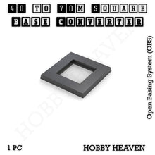 Load image into Gallery viewer, Square to Square Bases Size Converters 3d Print Full Range - ModelBricks