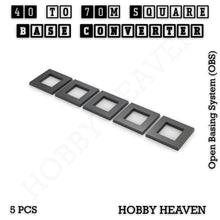 Load image into Gallery viewer, Square to Square Bases Size Converters 3d Print Full Range - ModelBricks