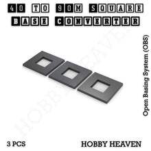 Load image into Gallery viewer, Square to Square Bases Size Converters 3d Print Full Range - ModelBricks