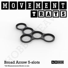 Load image into Gallery viewer, 40mm Movement Trays for 28mm Miniatures | Tabletop Wargames Compatible | Full Range - ModelBricks