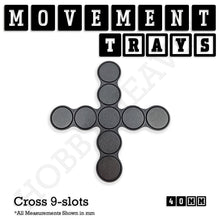 Load image into Gallery viewer, 40mm Movement Trays for 28mm Miniatures | Tabletop Wargames Compatible | Full Range - ModelBricks