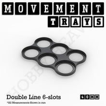 Load image into Gallery viewer, 40mm Movement Trays for 28mm Miniatures | Tabletop Wargames Compatible | Full Range - ModelBricks