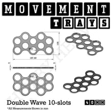 Load image into Gallery viewer, 40mm Movement Trays for 28mm Miniatures | Tabletop Wargames Compatible | Full Range - ModelBricks