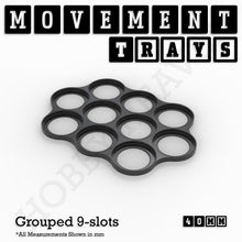 Load image into Gallery viewer, 40mm Movement Trays for 28mm Miniatures | Tabletop Wargames Compatible | Full Range - ModelBricks