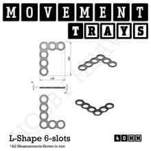 Load image into Gallery viewer, 40mm Movement Trays for 28mm Miniatures | Tabletop Wargames Compatible | Full Range - ModelBricks