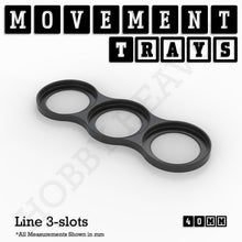 Load image into Gallery viewer, 40mm Movement Trays for 28mm Miniatures | Tabletop Wargames Compatible | Full Range - ModelBricks