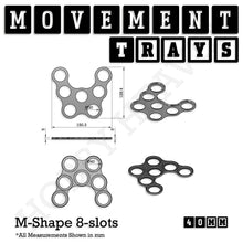 Load image into Gallery viewer, 40mm Movement Trays for 28mm Miniatures | Tabletop Wargames Compatible | Full Range - ModelBricks