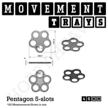 Load image into Gallery viewer, 40mm Movement Trays for 28mm Miniatures | Tabletop Wargames Compatible | Full Range - ModelBricks