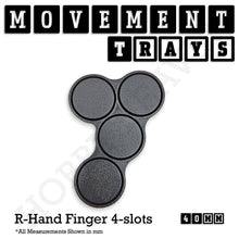 Load image into Gallery viewer, 40mm Movement Trays for 28mm Miniatures | Tabletop Wargames Compatible | Full Range - ModelBricks