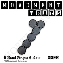 Load image into Gallery viewer, 40mm Movement Trays for 28mm Miniatures | Tabletop Wargames Compatible | Full Range - ModelBricks