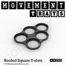 Load image into Gallery viewer, 40mm Movement Trays for 28mm Miniatures | Tabletop Wargames Compatible | Full Range - ModelBricks