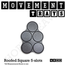 Load image into Gallery viewer, 40mm Movement Trays for 28mm Miniatures | Tabletop Wargames Compatible | Full Range - ModelBricks